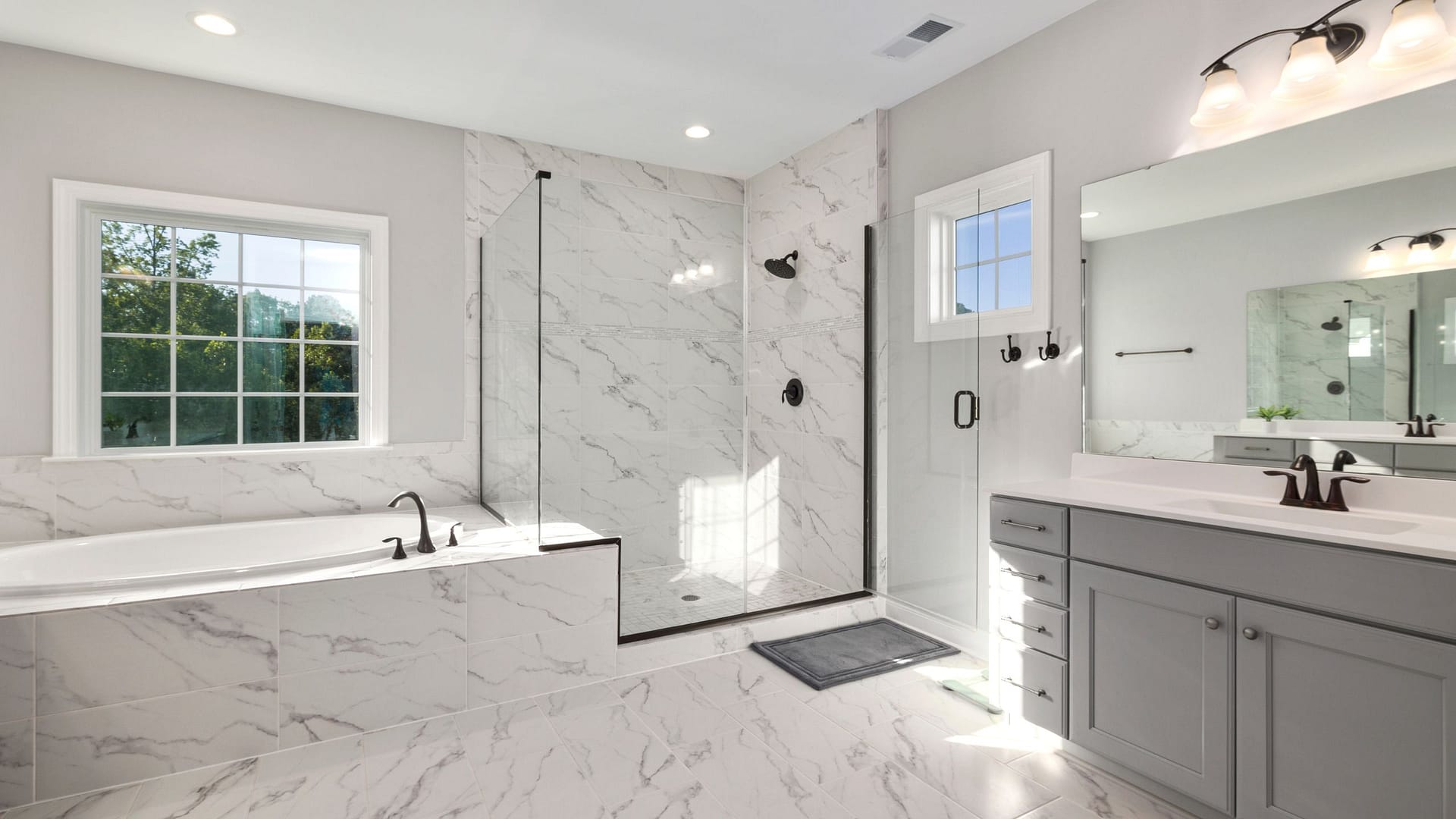 master bathroom remodel bucks county PA plumbing contractor (1) master bathroom remodel